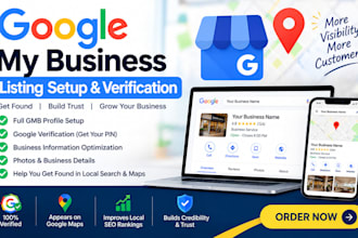create verified google my business listing for your business gmb profile setup