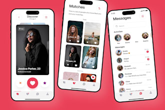 build dating website and dating app with chat matchmaking