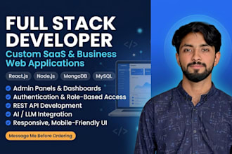build a custom saas mvp or business web application
