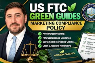 draft US ftc green guides environmental marketing compliance policy