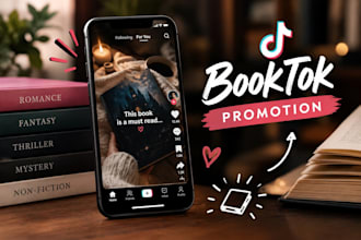 do booktok promotion and tiktok book marketing