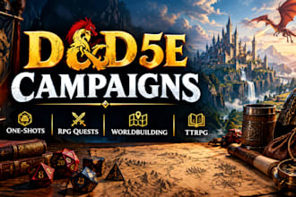 write dnd 5e campaigns one shot adventures rpg quests ttrpg worldbuilding
