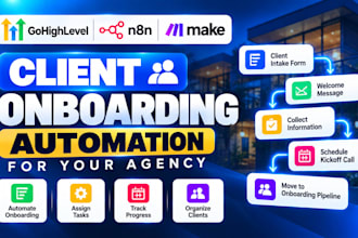 build gohighlevel client onboarding automation for your agency