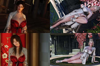 create high quality custom skyrim mods, character creation, armor, weapons ae se