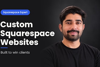 build a custom squarespace website for your business