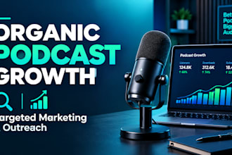 promote your podcast growth with targeted organic podcast marketing and outreach