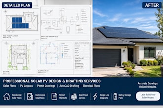 solar pv load calculations, wire sizing, ocpd, grounding, voltage drop analysis