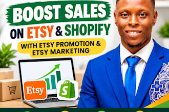 boost etsy sales shopify sales with etsy promotion etsy marketing