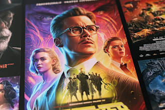 make an eye catching movie poster for your film