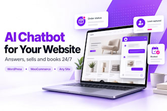 build an ai chatbot for wordpress woocommerce and websites
