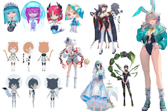 a professional character design