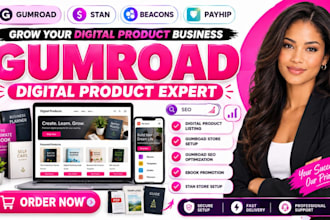 setup gumroad stanstore store setup gumroad digital book promotion gumroad SEO