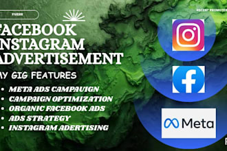 do organic facebook, instagram advertisement for more exposure and awareness