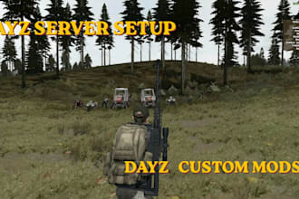 setup dayz server with custom mods loot traders base building scripts assets