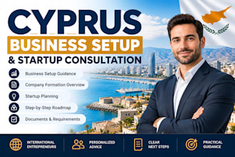 advice you on cyprus  business setup and startup