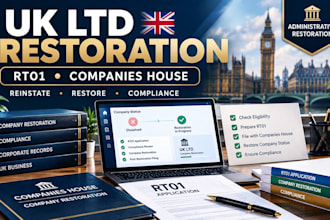 activate, reinstate, restore uk ltd, restore uk limited company, rt01