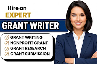 do nonprofit grant writing, grant research, grant proposal, grant submission