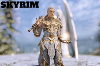 create skyrim mod, starfield, ffxiv armor, weapons, quest mod