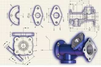 design 3d mechanical parts and cad models in solidworks