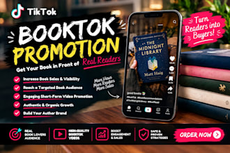 promote your book on booktok with tiktok book marketing