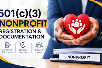 501c3 nonprofit registration, irs form 1023, 1023 ez, bylaws and tax exemption
