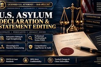restructure your asylum statement for clarity