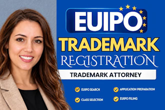 be your trademark attorney for euipo trademark registration