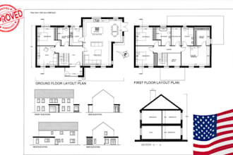 prepare permit ready architectural and mep drawings for building approval