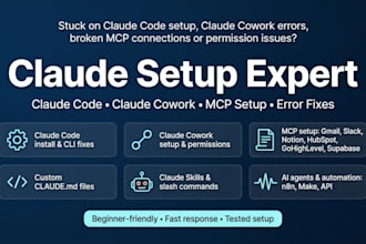 setup claude code, claude cowork and claude mcp as your claude expert
