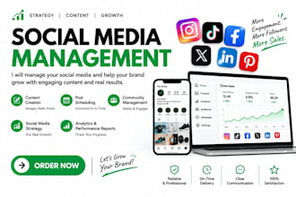 be your social media manager for consistent brand growth