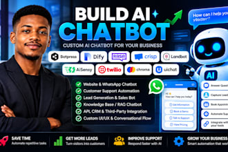 build ai chatbot botpress crisp dify uichat rasa aisensy chroma twilcio landbot