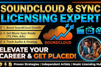 optimize your soundcloud catalog and position your music for sync licensing