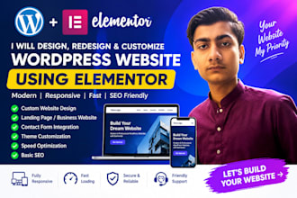 develope, fix and customize your wordpress website