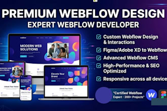 design or redesign your website with webflow, webflow landing page, webflow SEO