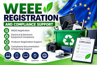 do weee registration and battery registration for eu