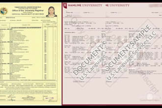do high school transcript, college, university transcript design ged certificate
