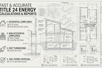 heat pump hrv erv title 24 energy calculation solar pv battery report