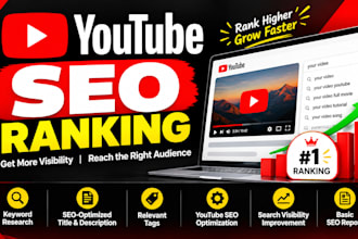 rank your you tube videos with powerful you tube SEO