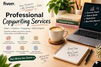 be your professional sales copywriter