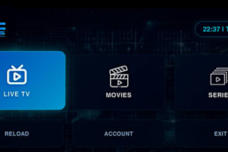 develop iptv, ott, vod, smart TV, and mobile streaming app