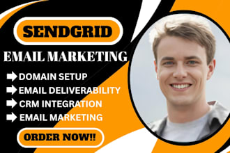 fix sendgrid email delivery domain authentication wordpress crm integration