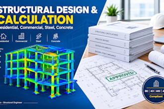 be your structural engineer for structural design and load analysis