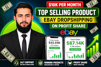 do ebay dropshipping on profit share
