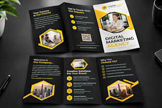 design a modern company bronchure, booklet, magazine, company profile, handbook