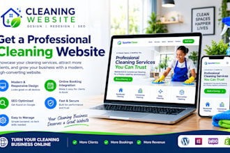 cleaning website, clean, fix, and improve your website professionally