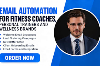setup email automation for fitness coaches personal trainers and wellness brands