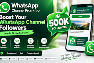 boost whatsapp followers 50k whatsapp channel members with bulk sms