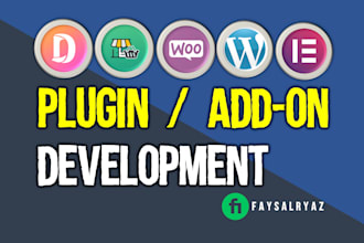 develop custom wordpress woocommerce dokan wcfm plugin addon