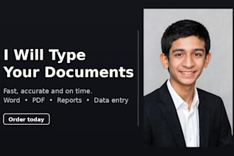 type your documents, PDF