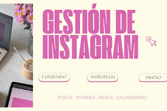 voy a gestionar tu instagram y crear contenido para tu marca